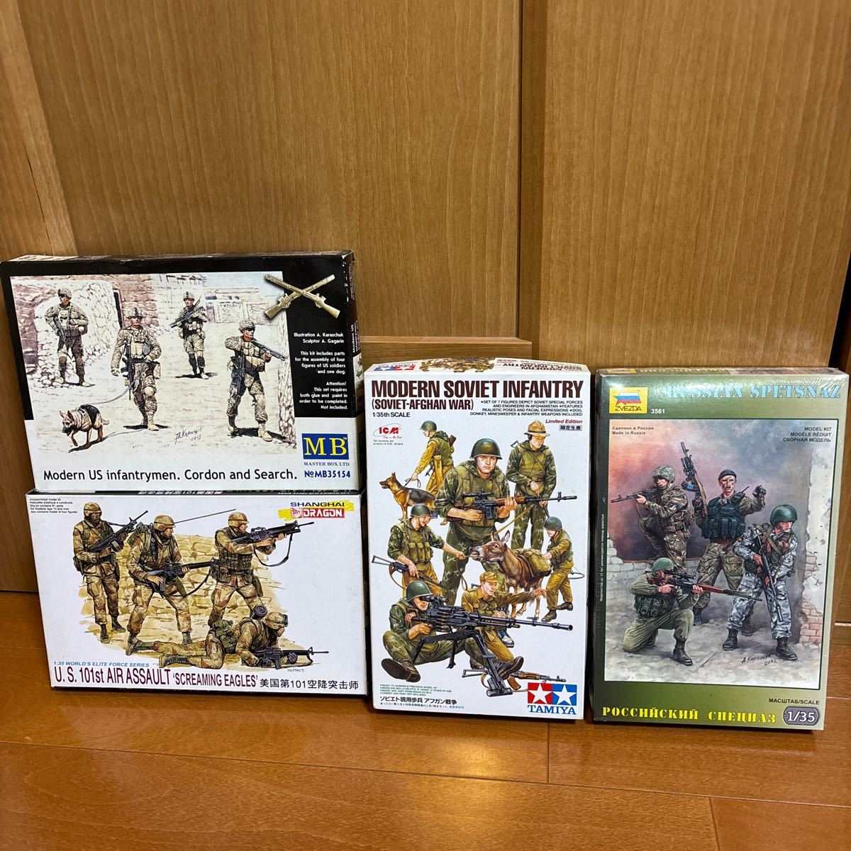 現用 アメリカ兵 ロシア兵 1/35 タミヤ ズベズダ マスター 現用 アメリカ兵 ロシア兵 1/35 タミヤ ズベズダ マスター
