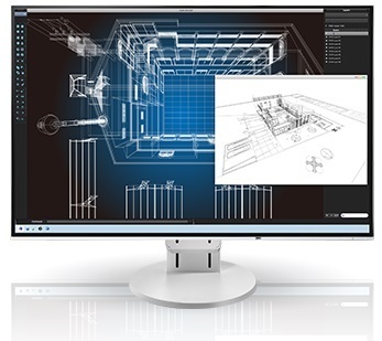 【起動1100時間以内】 EIZO FlexScan EV2456-WT 24.1インチ フレームレス USB3.1 HDMI 液晶 ディスプレイ IPS 5ms_画像1