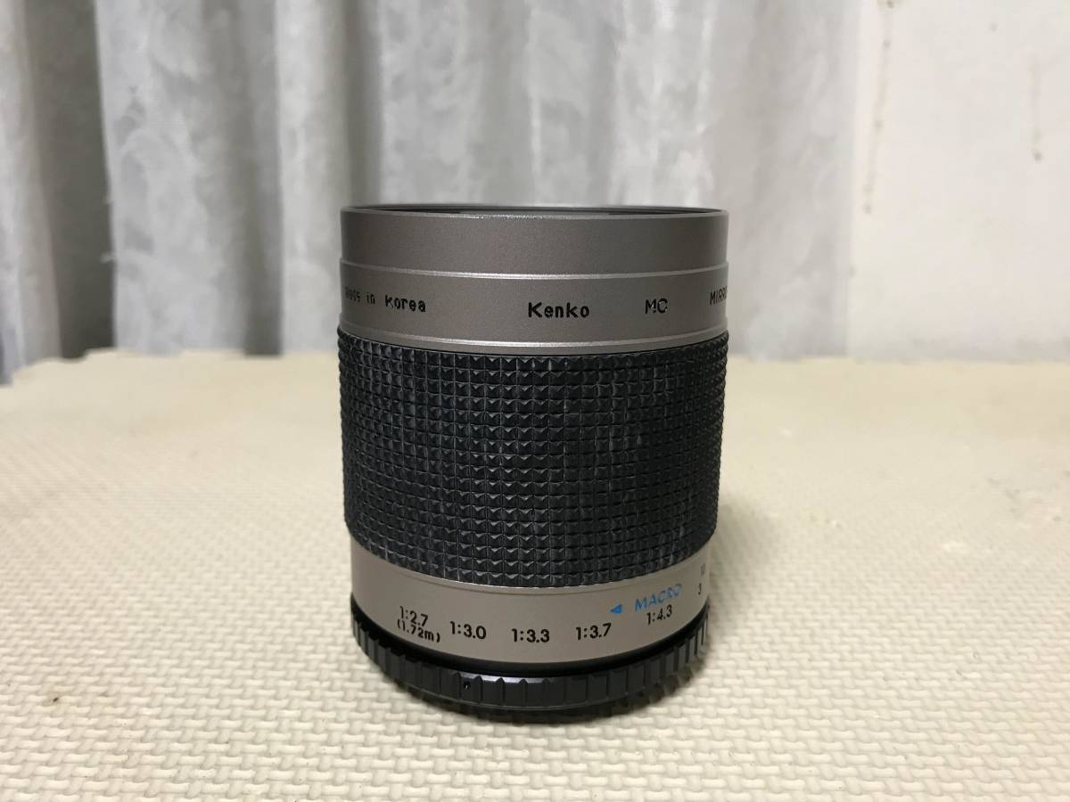 M1484 KENKO ケンコー MC MIRROR LENS F=500mm 1:8.0 ミラーレンズ 動作未確認 _画像1