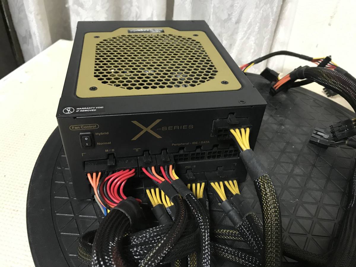 M1493 Seasonic 1250W SS-1250XM PC用 電源BOX 電源ユニット 動作品　全国送料無料_画像8