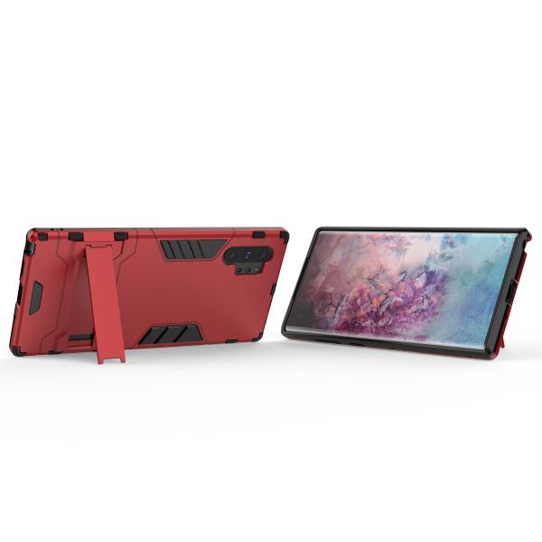 在庫処分 赤 Galaxy Note10+ プラス SC-01M SCV45ケース 衝撃吸収 スタンド カバー ギャラクシー 保護 画面割れ 破損にくい 丈夫 サムセン_画像2