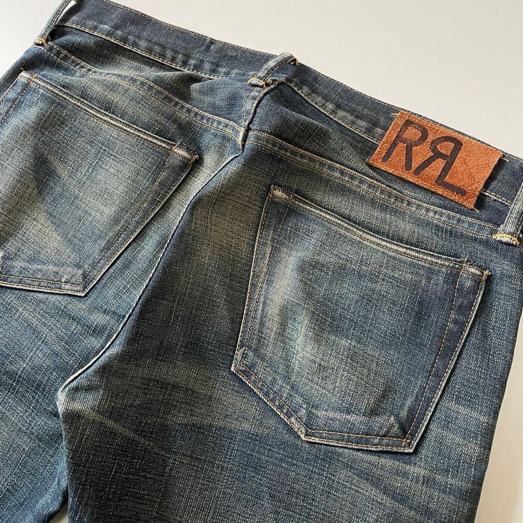 RRL “Slim Fit Belridge Wash” 33 32 デニム スリム フィット RRL “Slim Fit Belridge Wash” 33 32 デニム スリム フィット