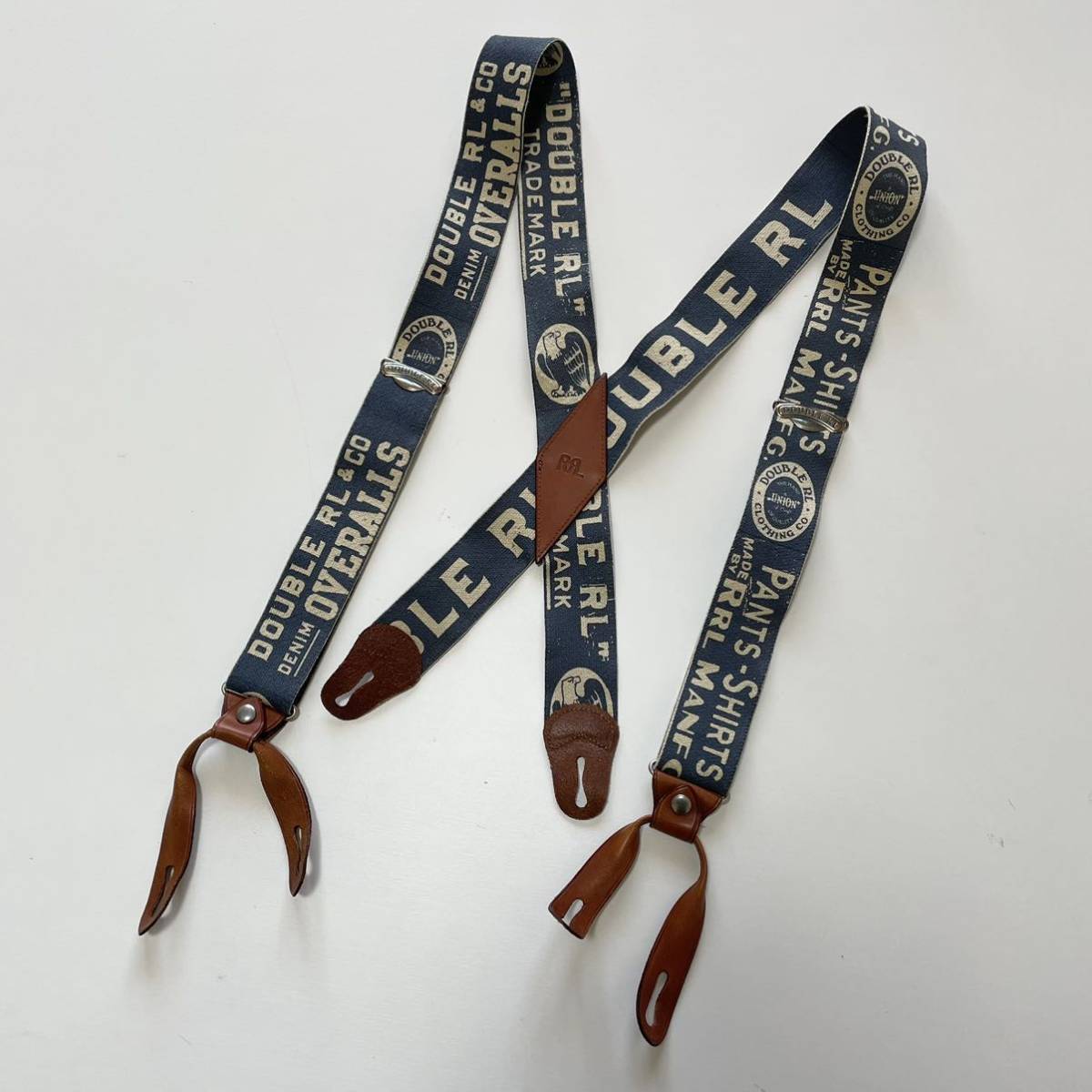 【稀少!入手困難】RRL ダブルアールエル サスペンダー ブレイシーズ 稀少!入手困難】RRL ダブルアールエル サスペンダー ブレイシーズ