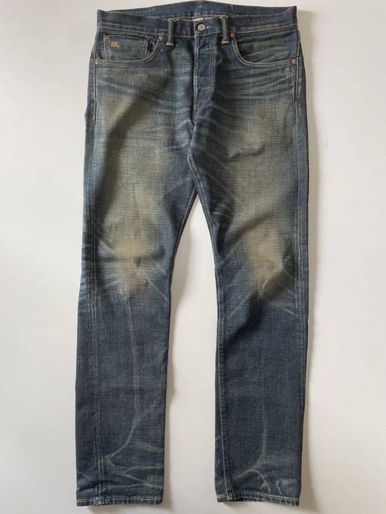 RRL “Slim Fit Belridge Wash” 33 32 デニム スリム フィット RRL “Slim Fit Belridge Wash” 33 32 デニム スリム フィット