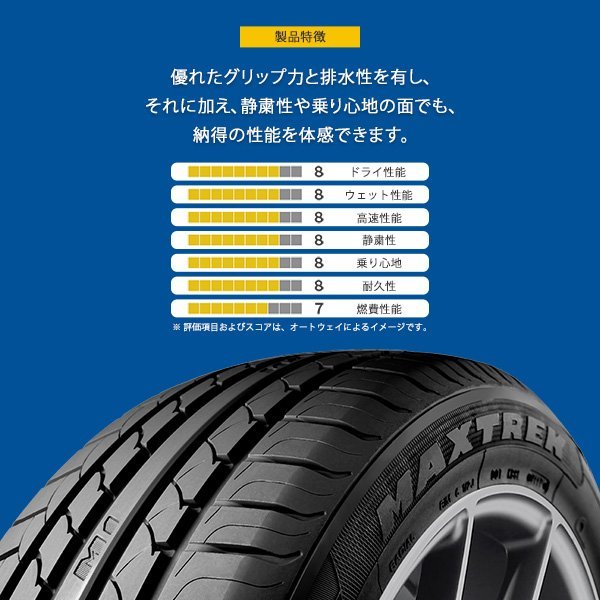 新品 245/40R19 MAXTREK マックストレック MAXIMUS M1 245/40-19 ★全力値引きセール★_画像4