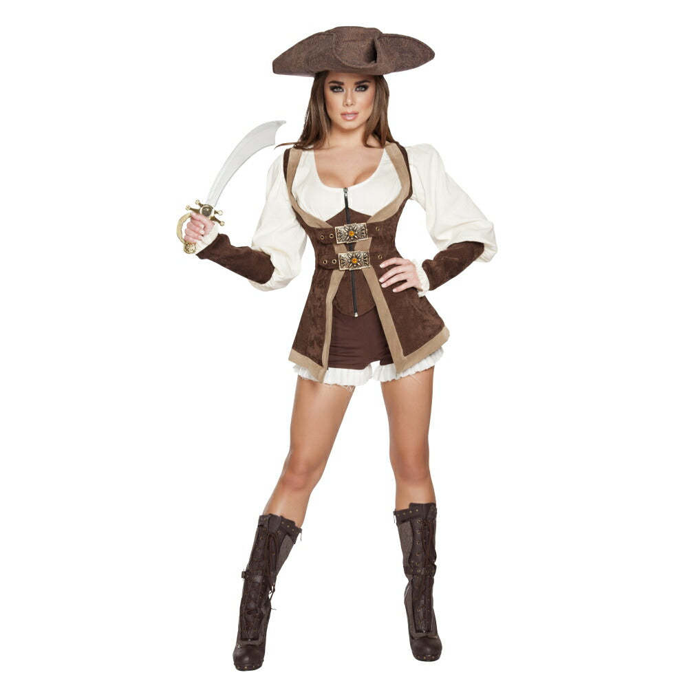 海賊　衣装、コスチューム　女性大人用　 4pc Beautiful Pirate Maiden　コスプレ_画像2
