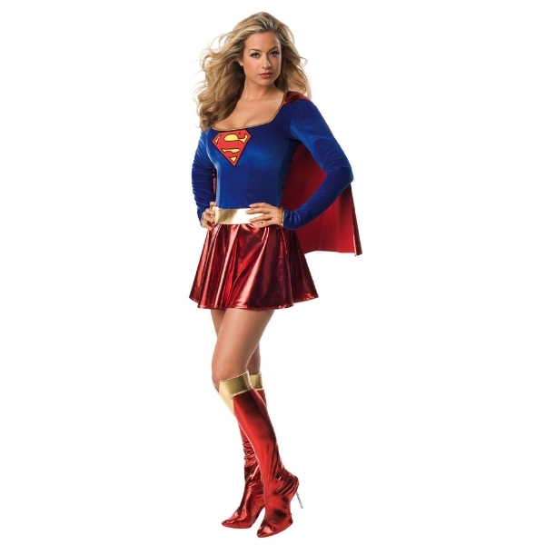 スーパーマン　スーパーガール　Supergirl　衣装、コスチューム　コスプレ　大人女性用_画像2