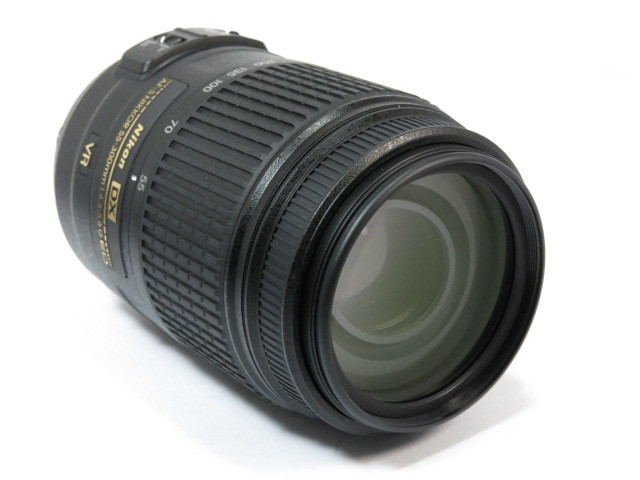 【 中古品】Nikon AF-S DX 55-300mm F4.5-5.6G ED VR ニコン レンズ HB-57純正レンズフード付き [管NI1920]_画像8