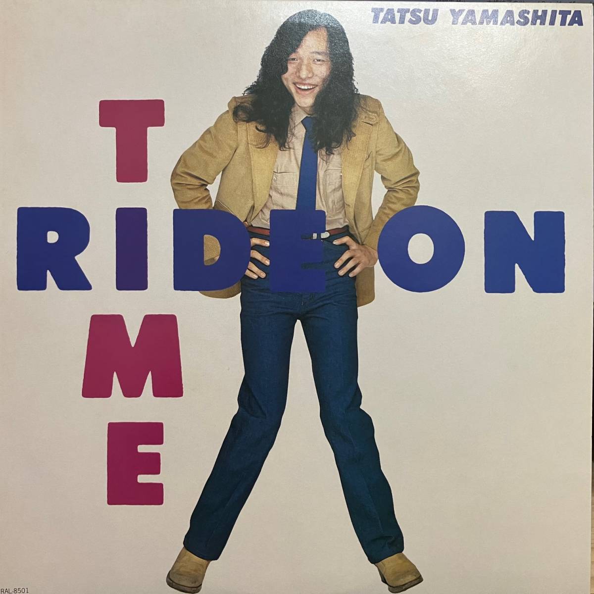 オリジナル LP ★ 山下達郎 ライドオン・タイム ★ レコード muro Ride On Time RAL-8501 Tatsu Tatsuro Yamashita City Pop シティポップ