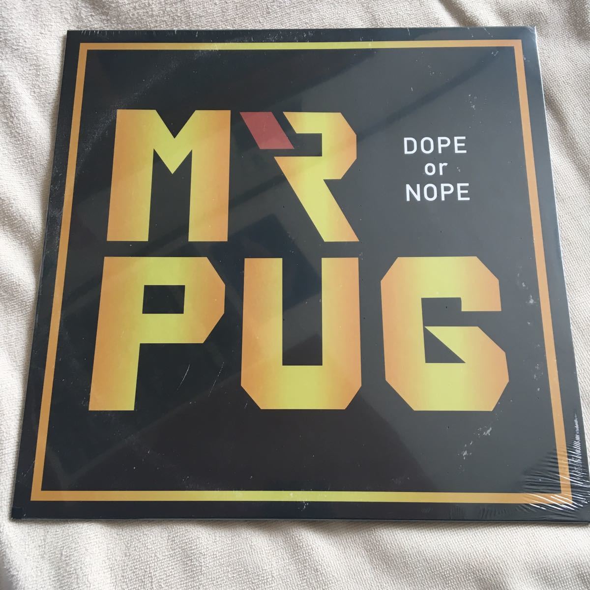 新品未開封 LP Mr.PUG(MONJU)/DOPE or NOPE レコード Eujin KAWI(弗猫建物),16FLIP,ISSUGI,DJ GQ,K-FLASH等参加_画像1