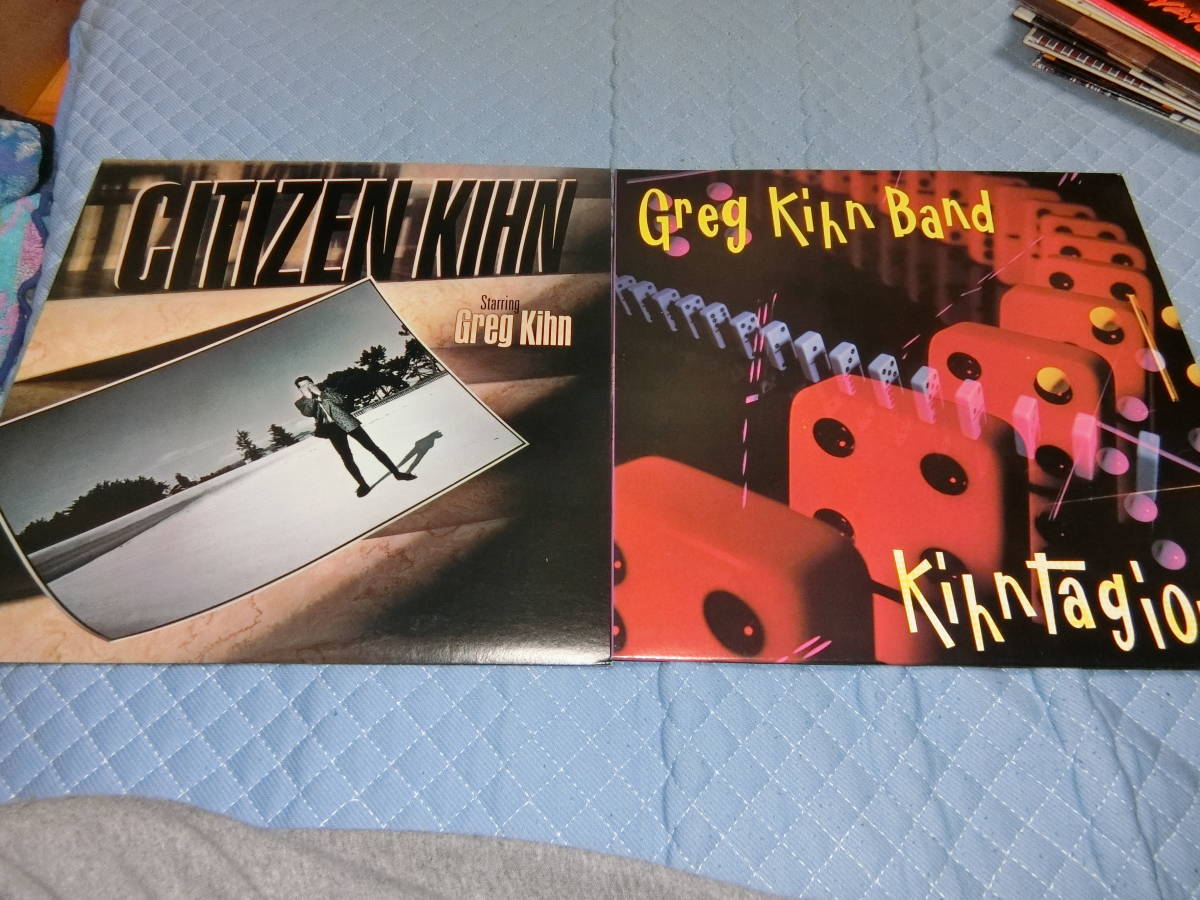 GREG KIHN(BAND) 輸入盤LPレコード ２枚 まとめての画像1