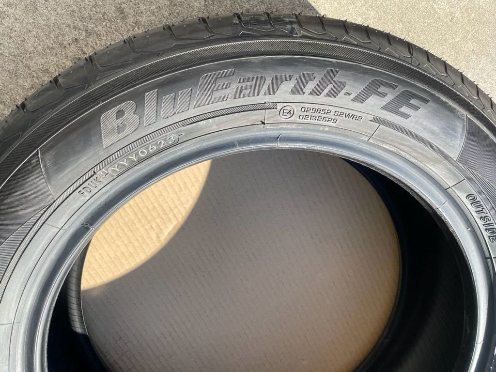 ☆新車外し 格安出品 納車外し 195/60R17 新型 60 系 プリウス 純正 ヨコハマ ブルーアース FE 4本 ライズ ロッキー ハイブリッド 新車装着_画像5