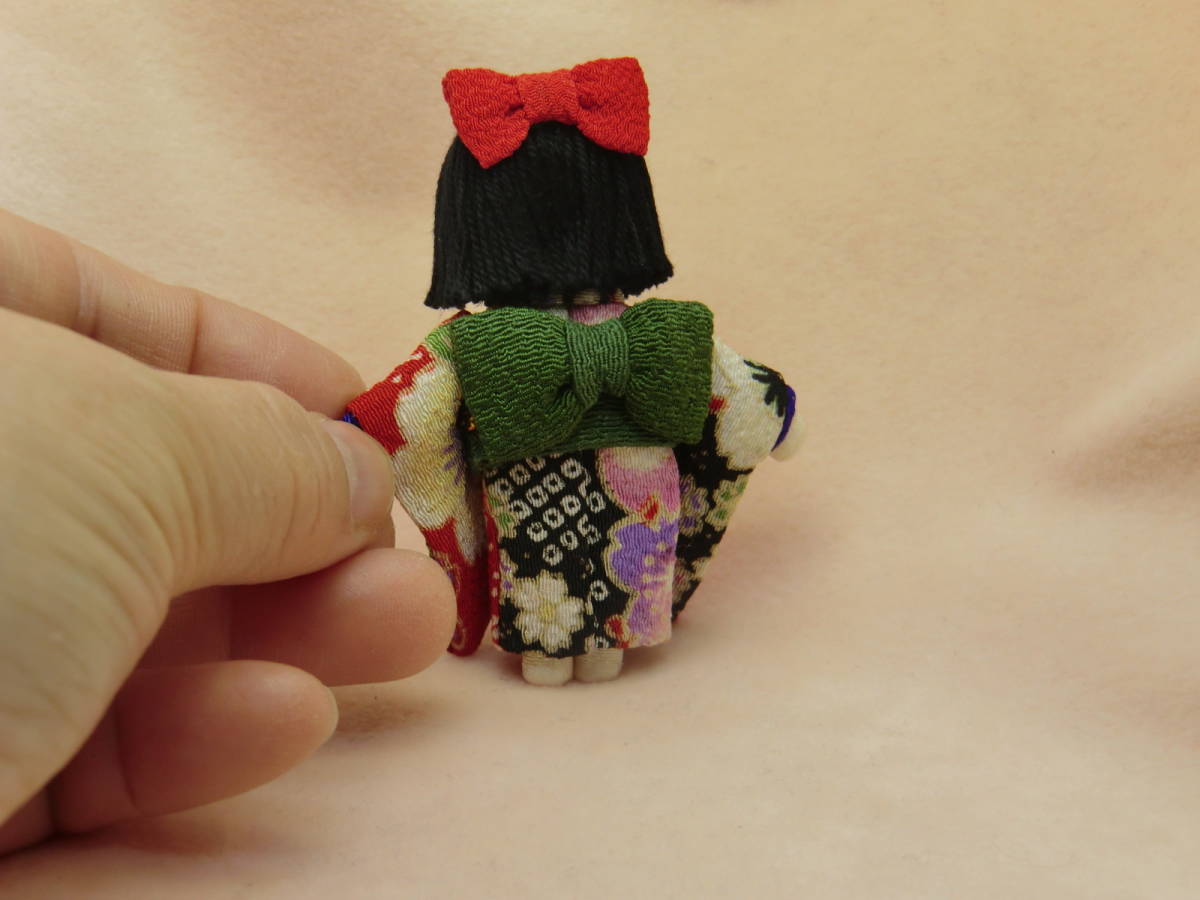 　昭和レトロ風人形　　着物人形　　ミニチュアドール　　手作り　ブライスの人形　　リカちゃんの人形　　　 　　_画像6
