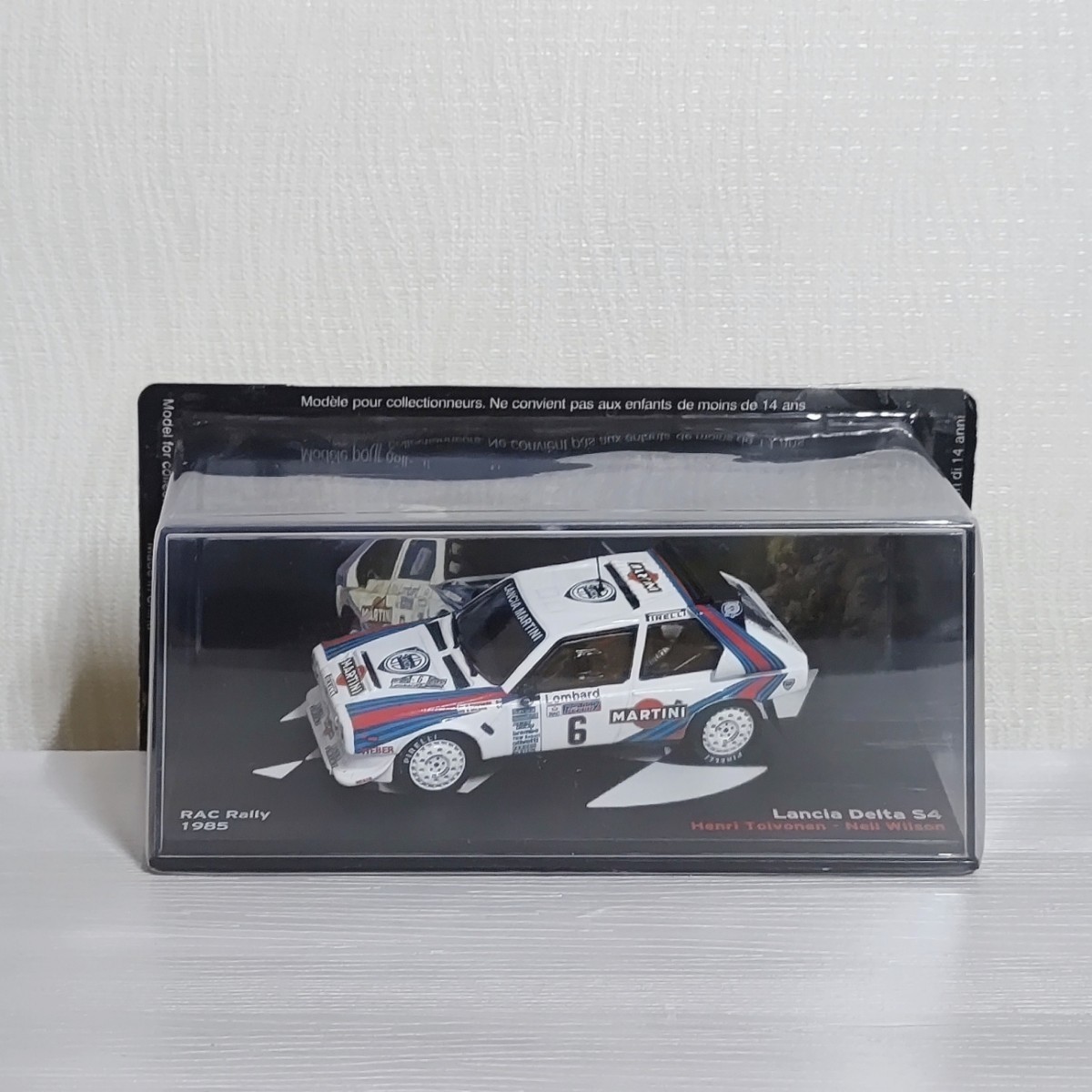 【未開封】 1/43 ランチア デルタ S4 1985年 ラリーカー コレクション デアゴスティーニ Lancia Delta S4 ミニカー ixo_画像1