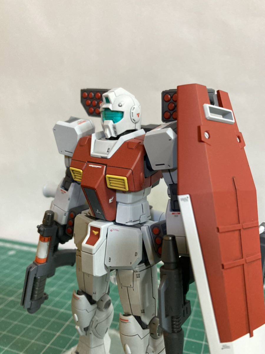 【1円スタート】HG ジム ガンプラ オリジン　塗装済み　完成品機動戦士ガンダム _画像1