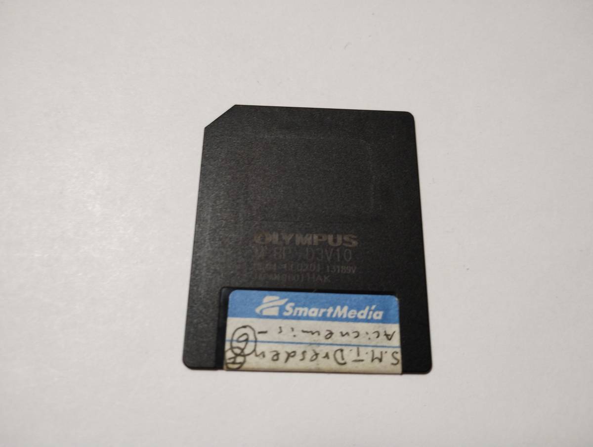  seal scribbling equipped 8MB 3.3V OLYMPUS Smart Media SM card format ending memory card SMART MEDIA