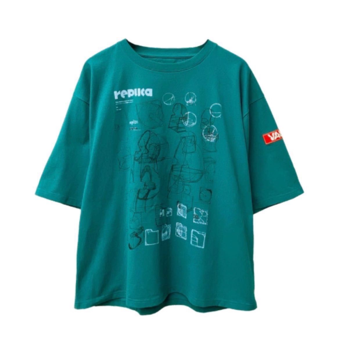 VAUNDY 【replica】Blueprint T-shirt Mサイズ　　　　新品・未使用