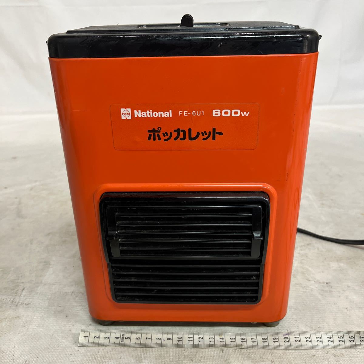 【ジャンク品】ナショナル　電気温風機　FE-6U1_画像1