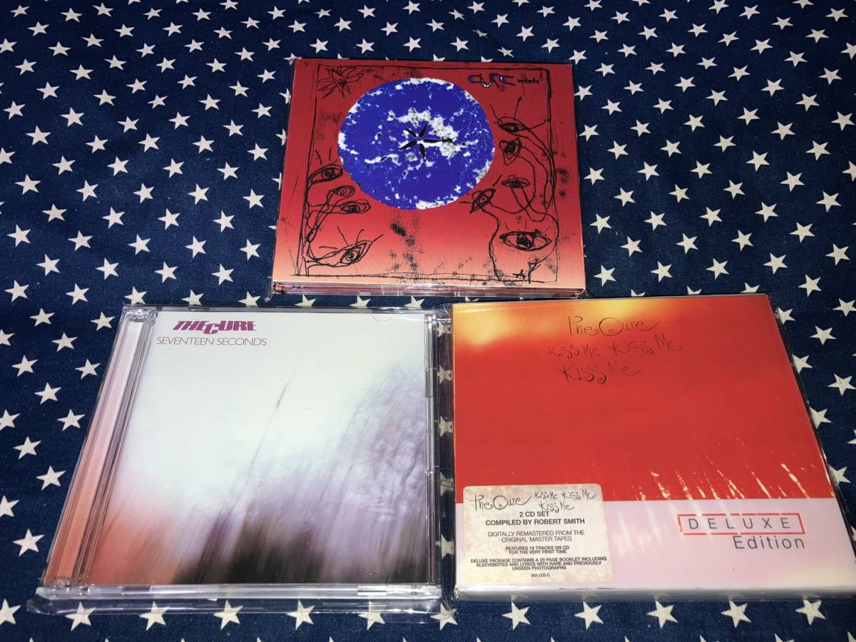 THE CURE『KISS ME~ [DELUXE]』『WISH [DELUXE]』など5枚セット_画像2