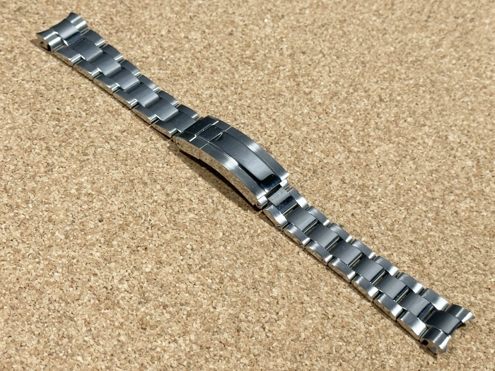  rug width 20mm Rolex for three ream metal breath arm belt for clock silver polish bracele [ recommendation model ROLEX]