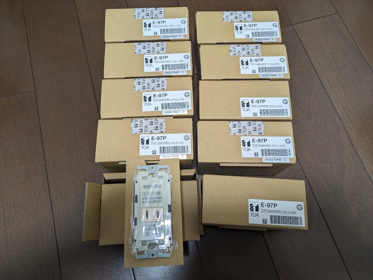 TOA (ティーオーエー) 電源カットリレー E-97P 電源カットリレー TOA (ティーオーエー) 電源カットリレー E-97P 電源カットリレー