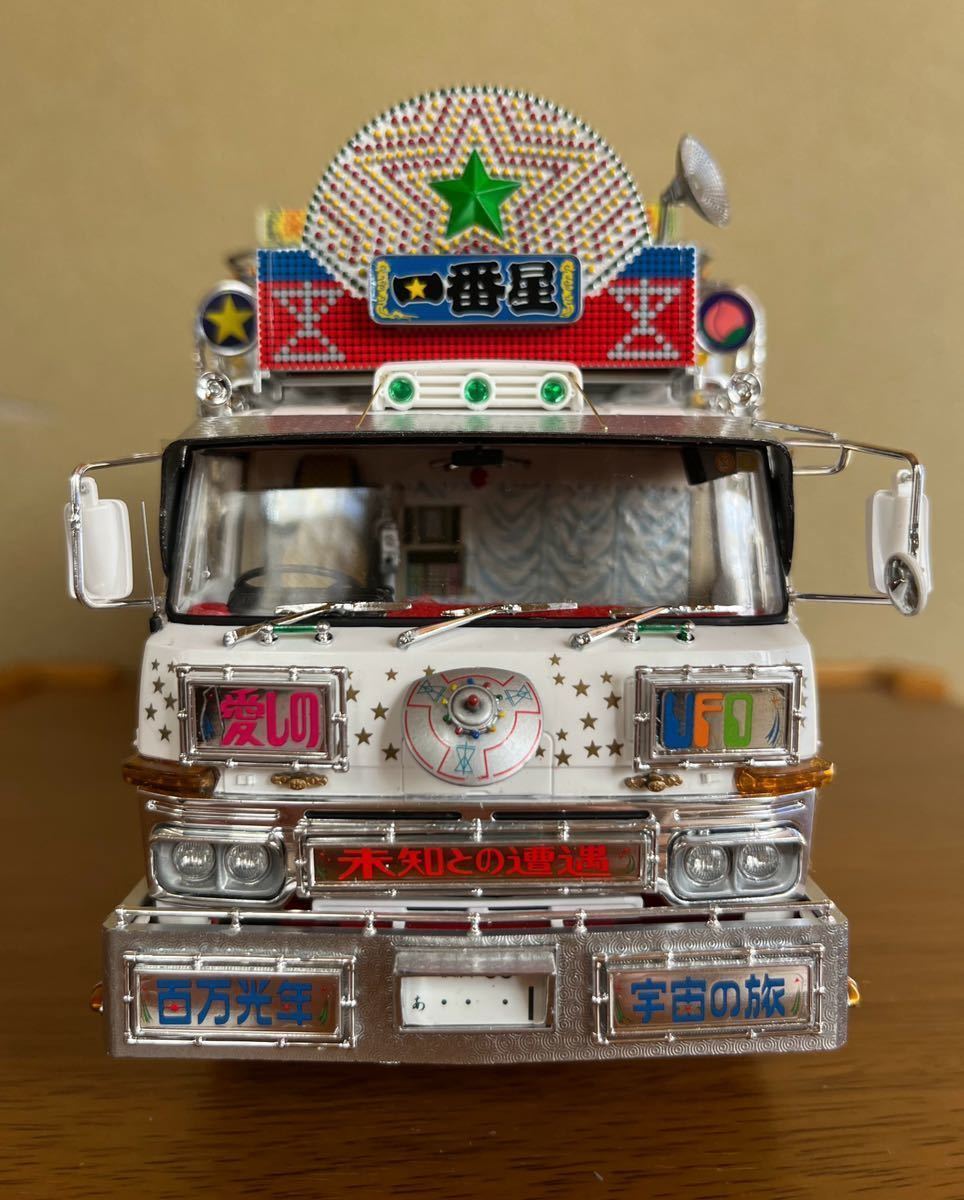 1/32 トラック野郎 突撃一番星 アオシマ製 の商品詳細 1/32 トラック野郎 突撃一番星 アオシマ製 の商品詳細