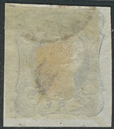 外国切手　使用済み　ポルトガル　1856年　ペドロⅤ国王　25ｒ　タイプ違い2種　（10,10a）_画像5