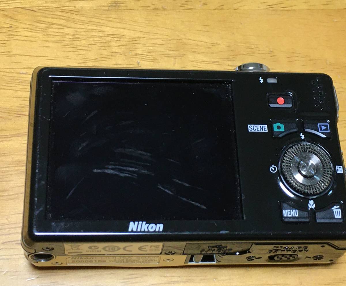 ニコン Nikon Coolpix S6000　バッテリー無 経年保管品_画像4