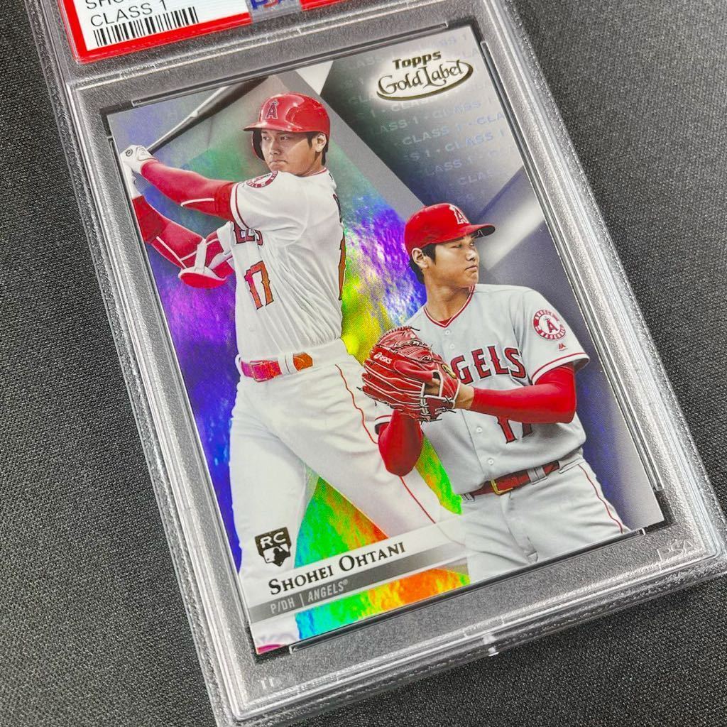 PSA10 GEM MINT 2018 Topps Gold Label Class1大谷翔平 ルーキーカード No.17 PSA鑑定済カード_画像2