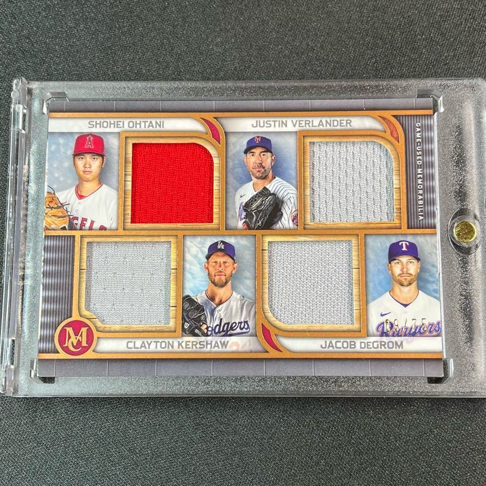 大谷翔平MLB 2023 TOPPS MUSEUM ジャージカード