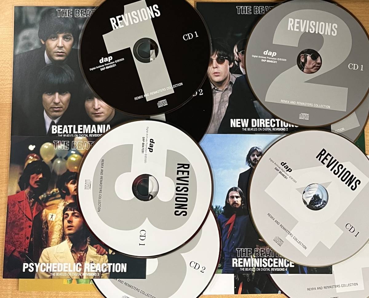 THE BEATLES/ PSYCHEDELIC REACTION/ REMINISCENCE / BEATLEMANIA/ NEW DIRECTIONS DIGITAL [8CD]_画像2