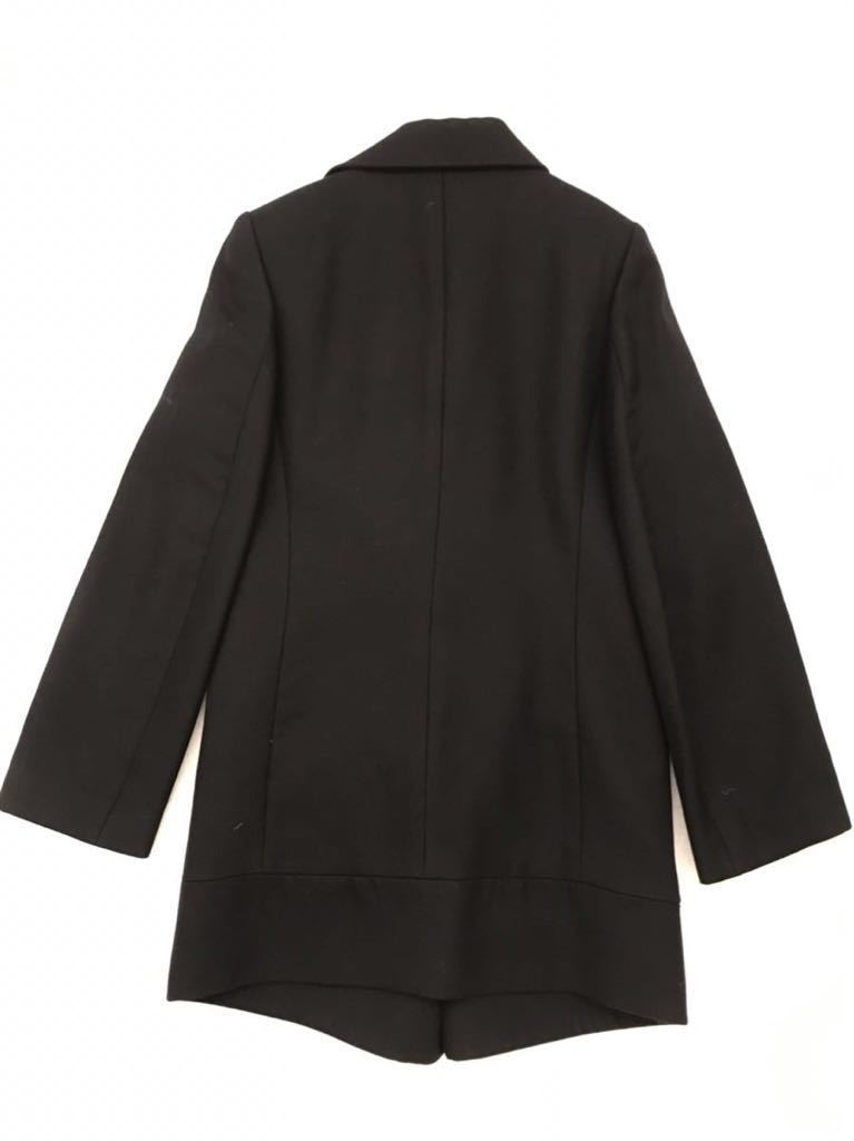 VIKTOR&ROLF Италия производства черный шерстяное пальто size38 шерстяное пальто Victor & Rolf осень-зима 