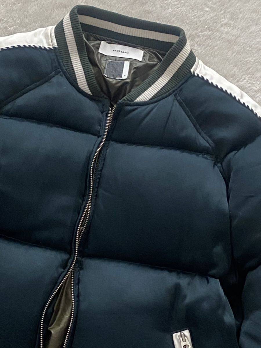FACETASM size5 ダウンジャケット スカジャン グリーン メンズ FACETASM size5 ダウンジャケット スカジャン グリーン メンズ