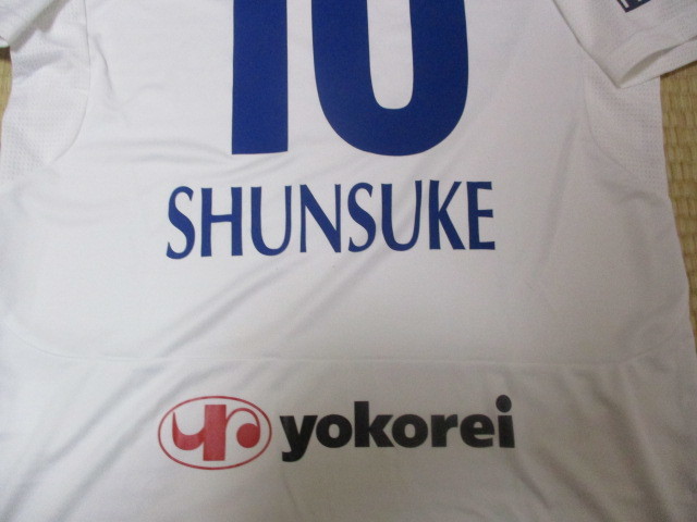 中村俊輔引退試合「SHUNSUKE NAKAMURA FAREWELL MATCH」J-DREAMS着用ユニフォーム(#10 SHUNSUKE入り) XLサイズ_画像8