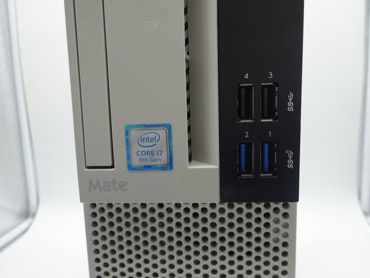 NEC PC-MKH32LZGAAZ3 第8世代CPU i7-8700 3.2GHz/8GB/HDDなし_画像7