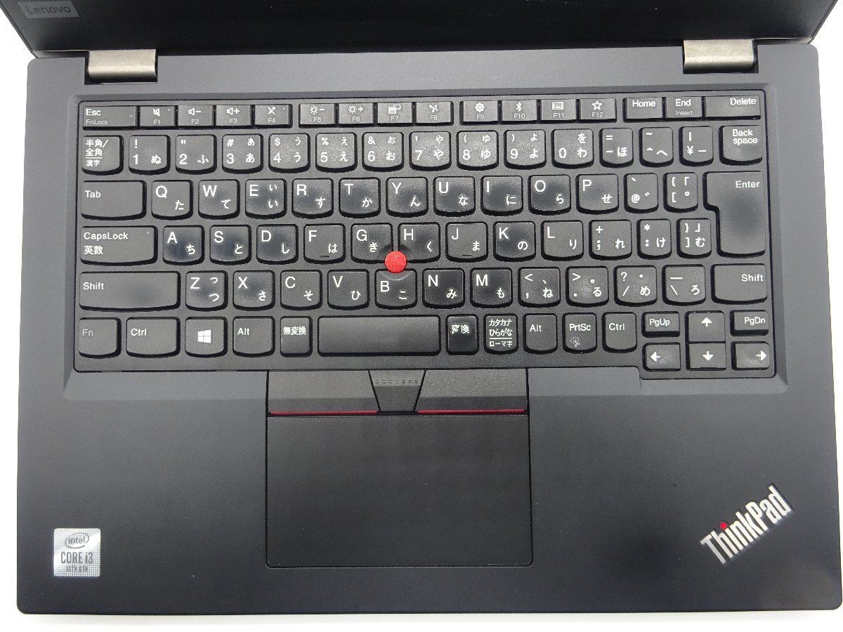 Lenovo ThinkPad L13 20R4-S0PS00 第10世代CPU i3-10110U 2.1GHz/4GB/SSD128GB/13インチ/無線LAN/Webカメラ_画像4