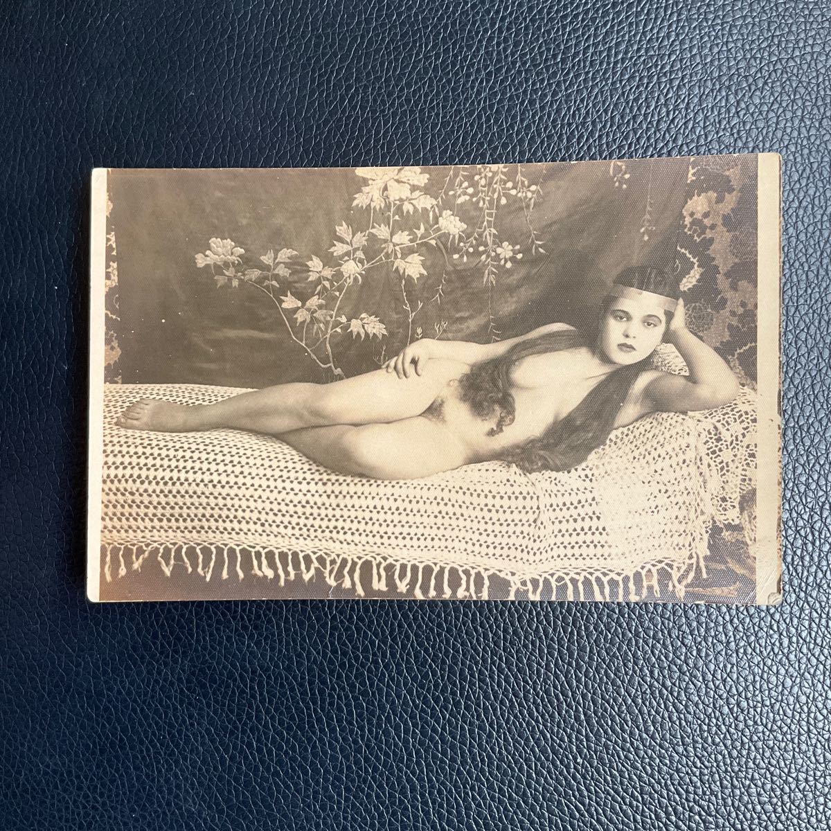 古い絵葉書　ポストカード　海外絵葉書　裸婦　ヌード　美女　レトロ　アンティーク　コレクション_画像1