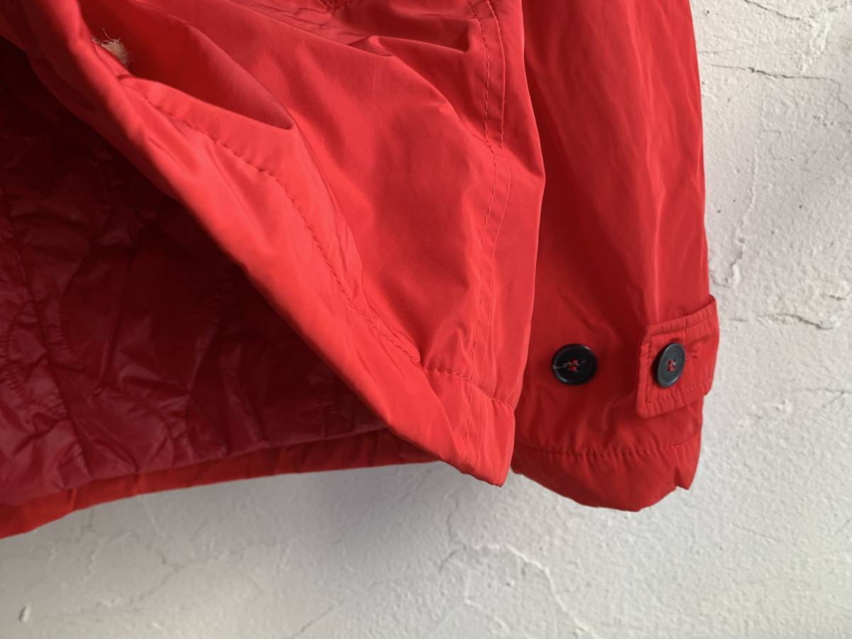  new goods *MESSAGERIEmesajelie hood cotton inside coat double Zip up da full jacket red size 52 reference 72,600 jpy 