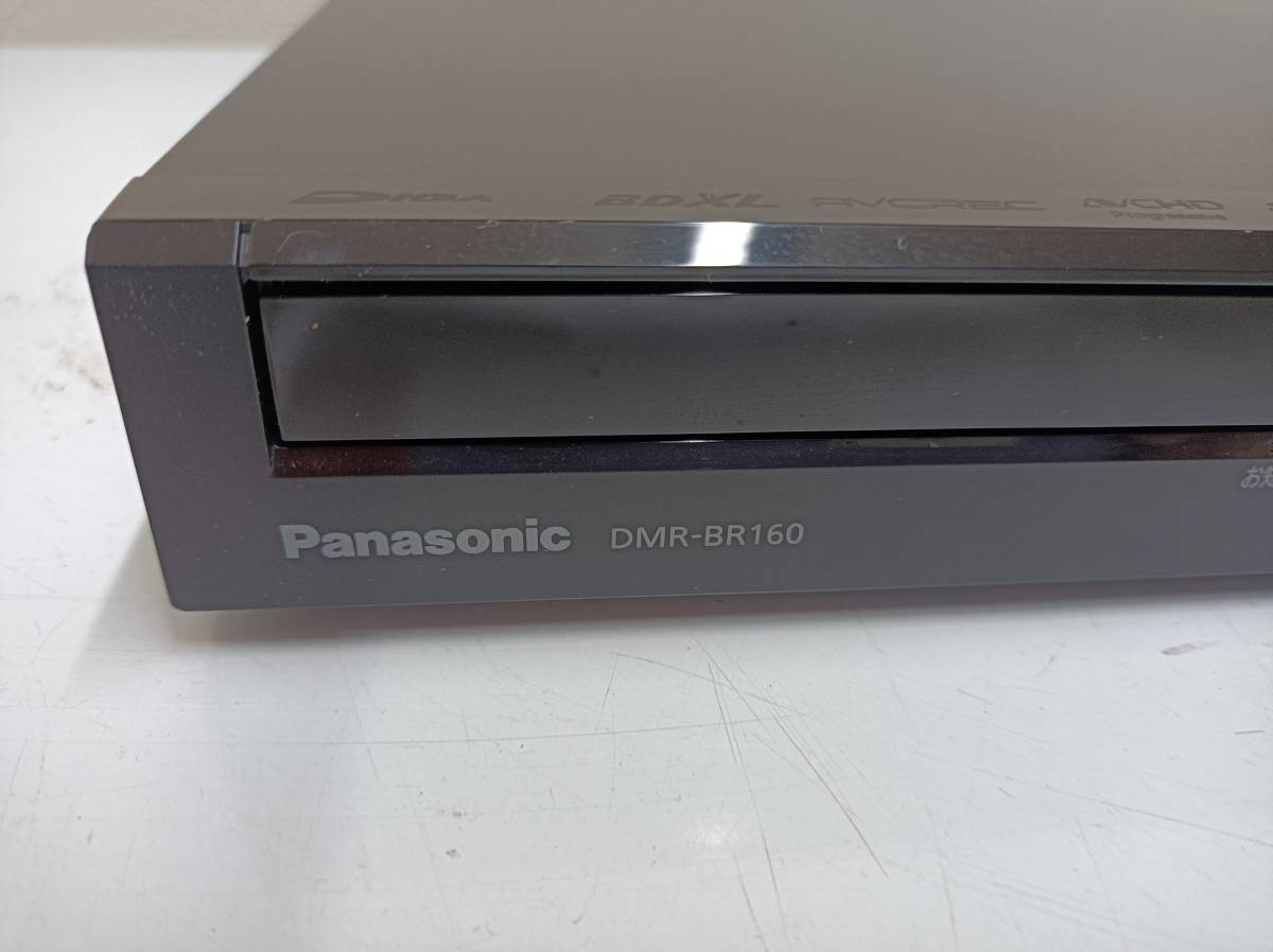  QAZ12348★Panasonic パナソニック　DIGA　DMR-BR160 HDD　ハイビジョン　ブルーレイディスクレコーダー B-CASカード（赤） _画像3