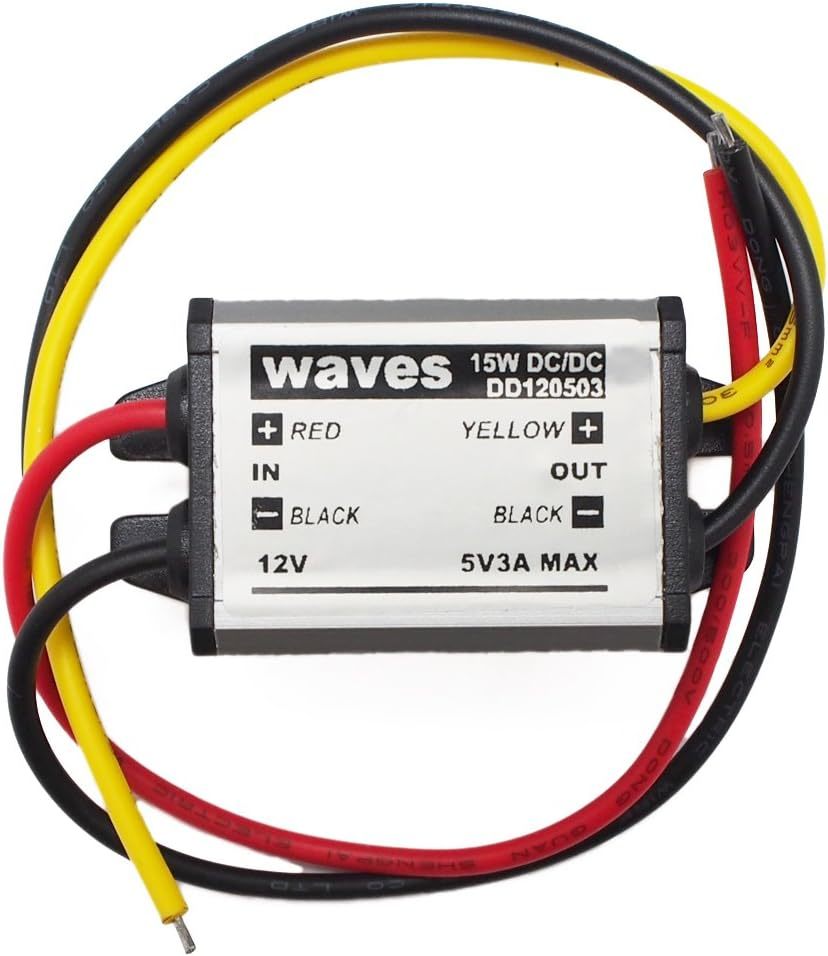 waves DCDC コンバーター 12V 電圧 変換 変圧 DC-DC デコデコ 12V→5V_画像1