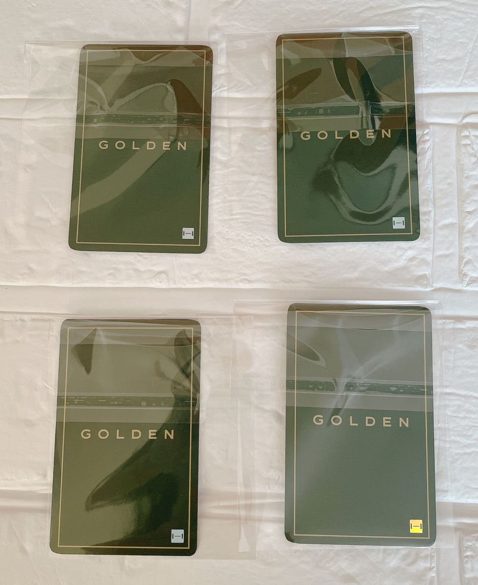 BTS グク ジョングク トレカ ラキドロ GOLDEN soundwave 4枚セット