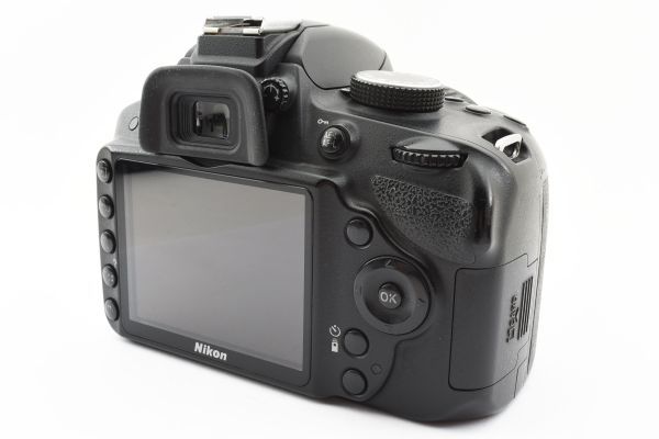 [Rank:B] Nikon D3200 ボディ AF-S DX 18-55mm F3.5-5.6 G VR 手ブレ補正 標準レンズ付 デジタル一眼レフ カメラ / 通電,撮影可 訳有 #5879_画像4