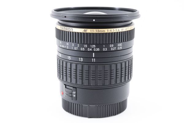 [Rank:AB] 完動美品 Tamron SP AF 11-18mm F4.5-5.6 Di II A13 超広角 ズームレンズ / タムロン キヤノン Canon EF APS-C フード付 #8321_画像8