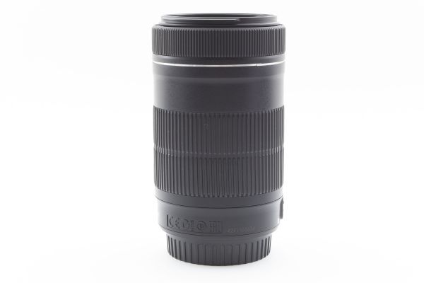 [Rank:AB] 完動美品 Canon Zoom Lens EF-S 55-250mm F4-5.6 IS STM 手ブレ補正 望遠 ズームレンズ / キヤノン EF APS-C 純正フード付 #1608_画像9