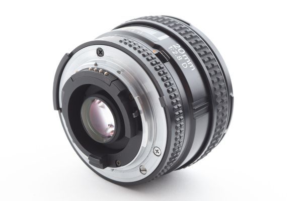 [Rank:AB] 完動品 Nikon AF Nikkor 20mm F2.8 D Ultra Wide Lens + HB-4 フード付 大口径 単焦点 超広角 レンズ ニコン F Mount ※1 #1615_画像4