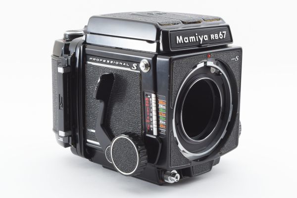 [Rank:AB] Mamiya RB67 Professional S Body + Waist Level Finder ウエストレベルファインダー ボディ 中判 フィルムカメラ マミヤ #0884_画像2