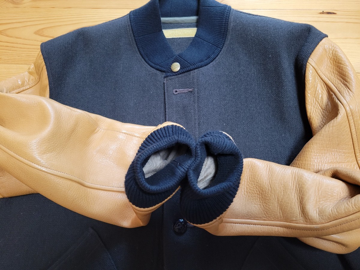 オールドジョー oldjoe スタジャン ジャケット袖革 レザー オールドジョー oldjoe スタジャン ジャケット袖革 レザー