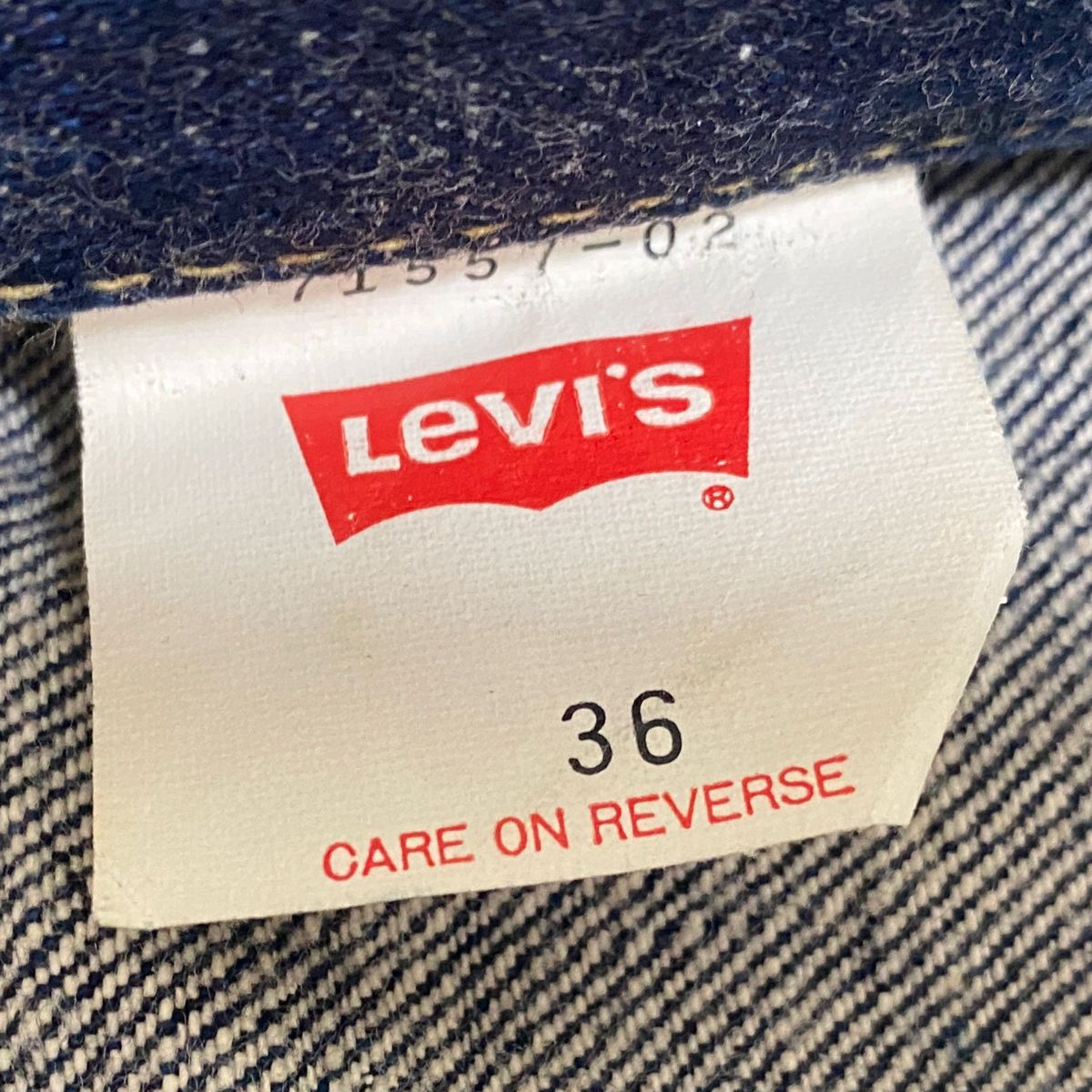 Levi’s リーバイス 3rd復刻　BIG E 557 Gジャン/36