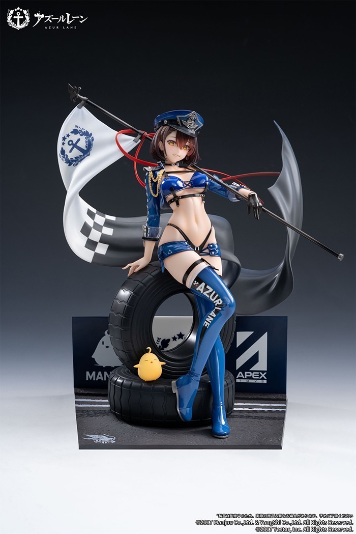 正規品 特典付属 APEX アズールレーン ボルチモア スプレンディッド・ギアVer. 1/7 完成品フィギュア レースクイーン_画像1