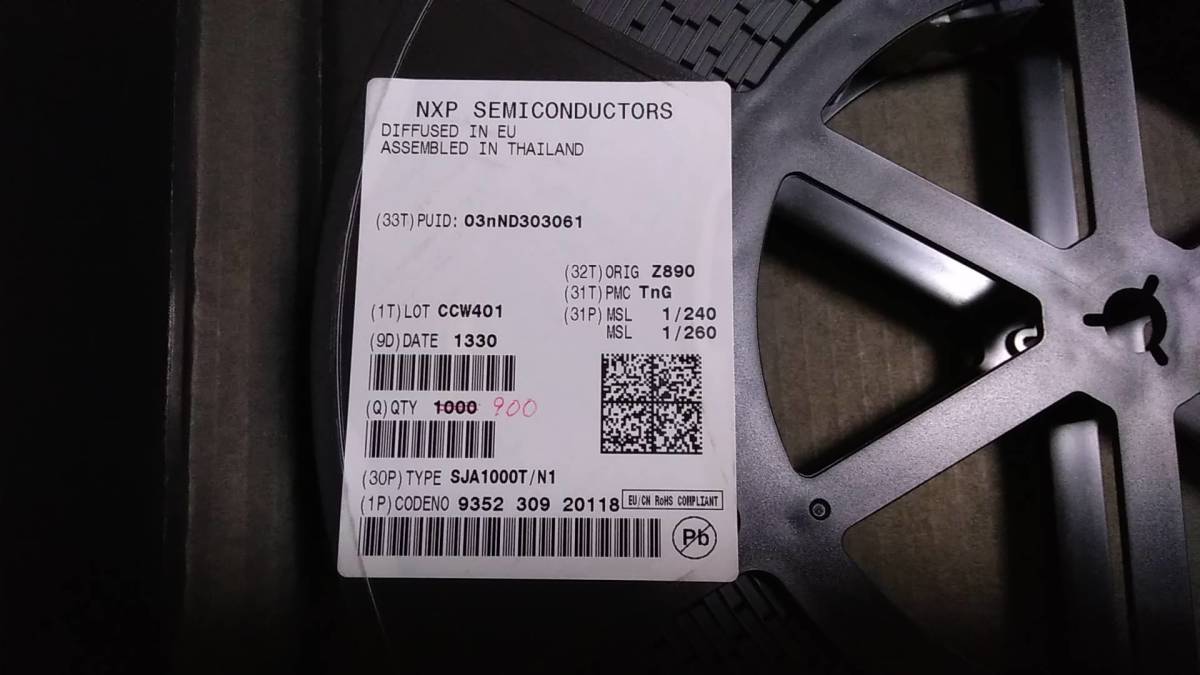 90000円 SJA1000T/N1.118 NXP CANコントローラー - 集積回路 90000円 SJA1000T/N1.118 NXP CANコントローラー - 集積回路